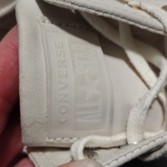 Leather Converse All Star sneakers size 6.5 - Picture 7 of 11